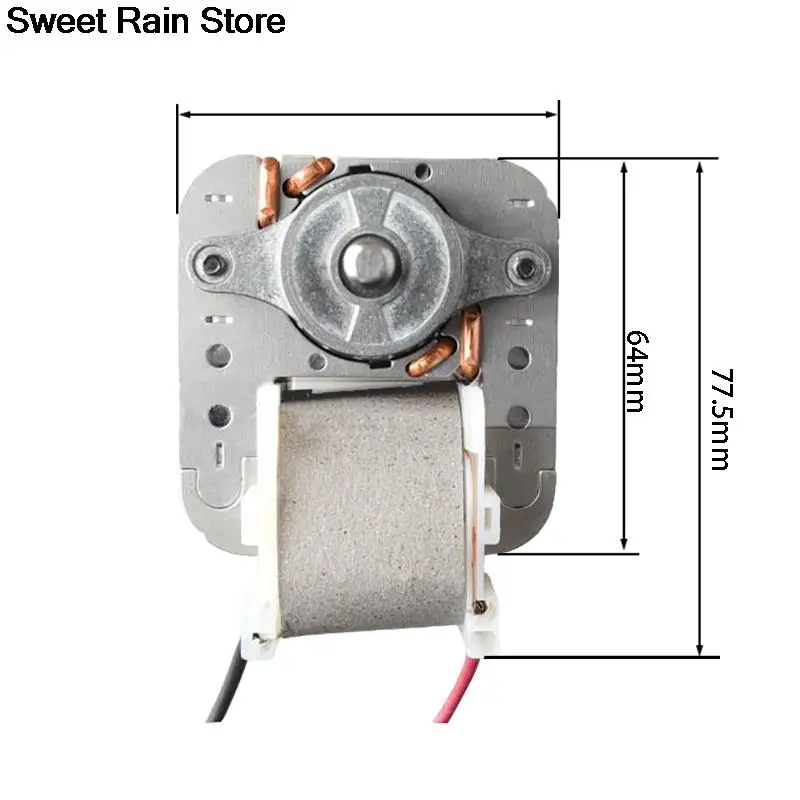 for barbecue drying box oven Disinfection cabinet thermostat incubator Convection Oven Fan Motor 220V pole motor