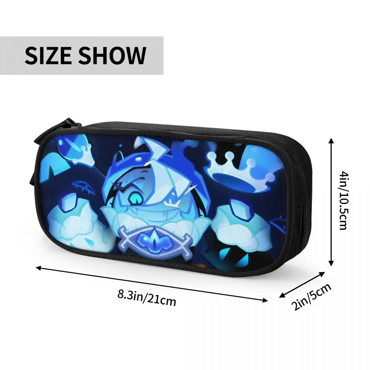 حافظة أقلام Shadow Milk Cookie Run Kingdom مقلمة كرتونية حامل أقلام للطلاب حقائب ذات سعة كبيرة هدايا مدرسية قرطاسية