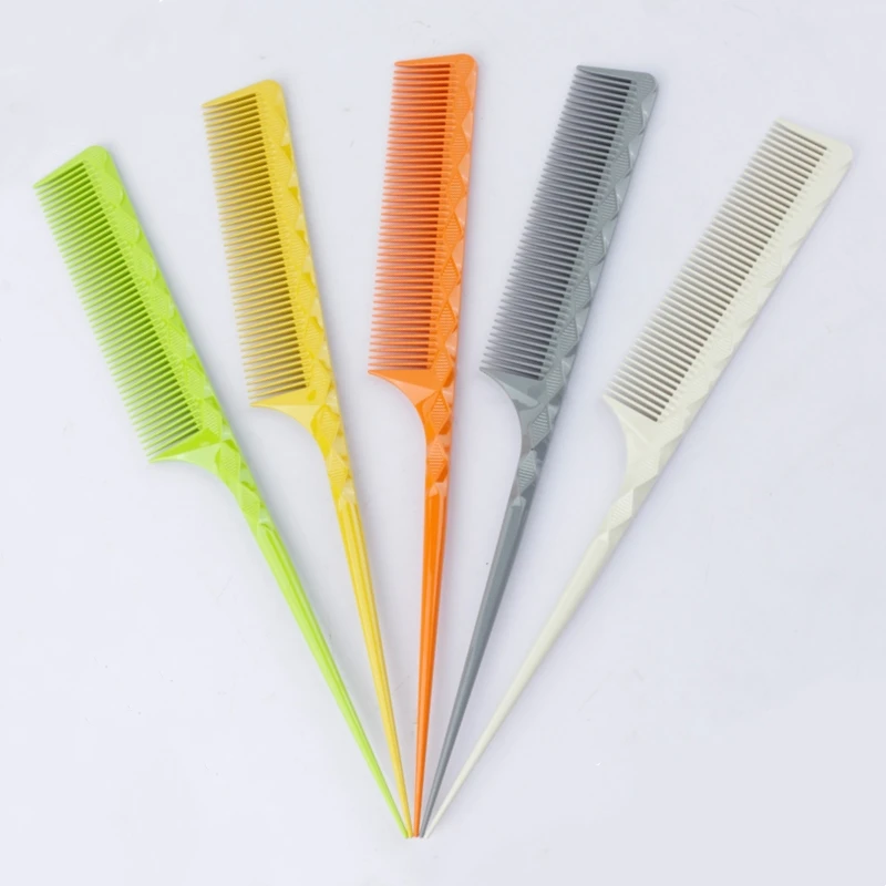 

Парикмахерская расческа с острым хвостом, женская расческа для укладки волос, парикмахерская расческа для стрижки волос, парикмахерская щетка с плотными зубами