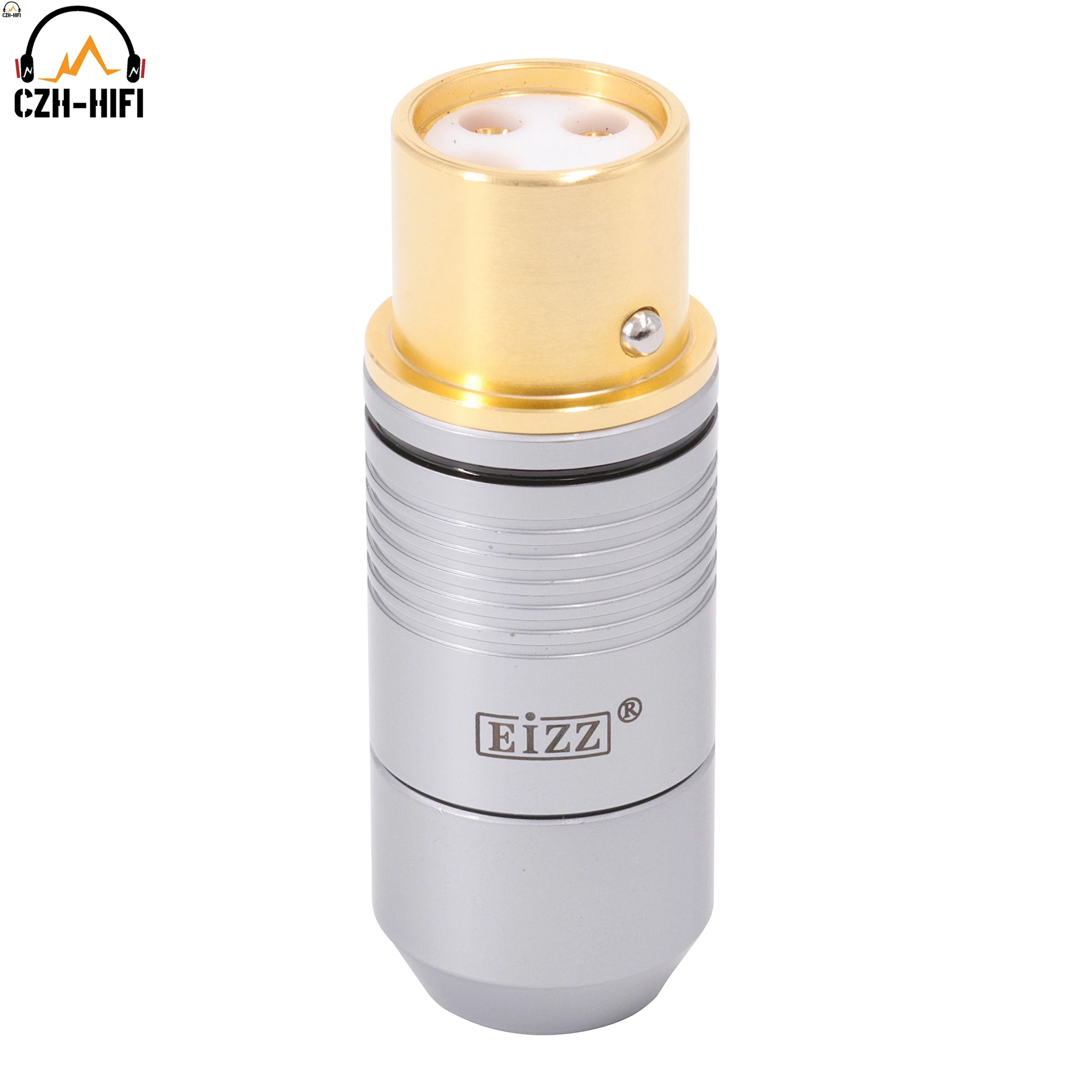 EIZZ Hochwertiger XLR-Stecker (männlich/weiblich) für HiFi-Audio-Verstärker, Kopfhörer, DIY – Detail 8