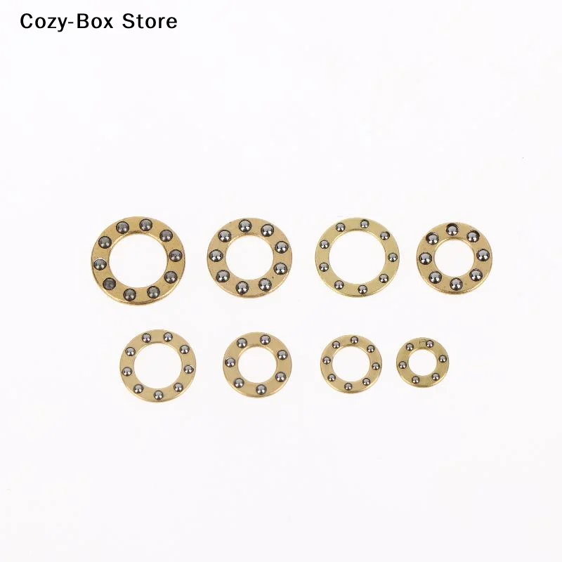 [ZY]10Pcs Mini Plane Axial Bearing Ceramic Steel Ball Thrust Copper Support Folding Knife Opening And Closing Accessories[ZY]
