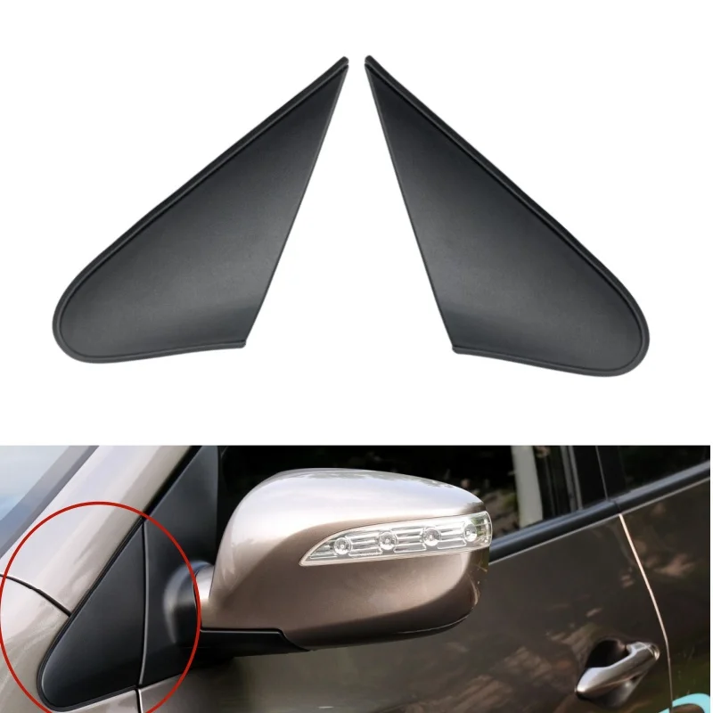 Front Door Side Rear View Mirror Corner Cover Trim Triangle Fender Fit For Hyundai Tucson IX35 2010 2011 2012 2013 2014 2015