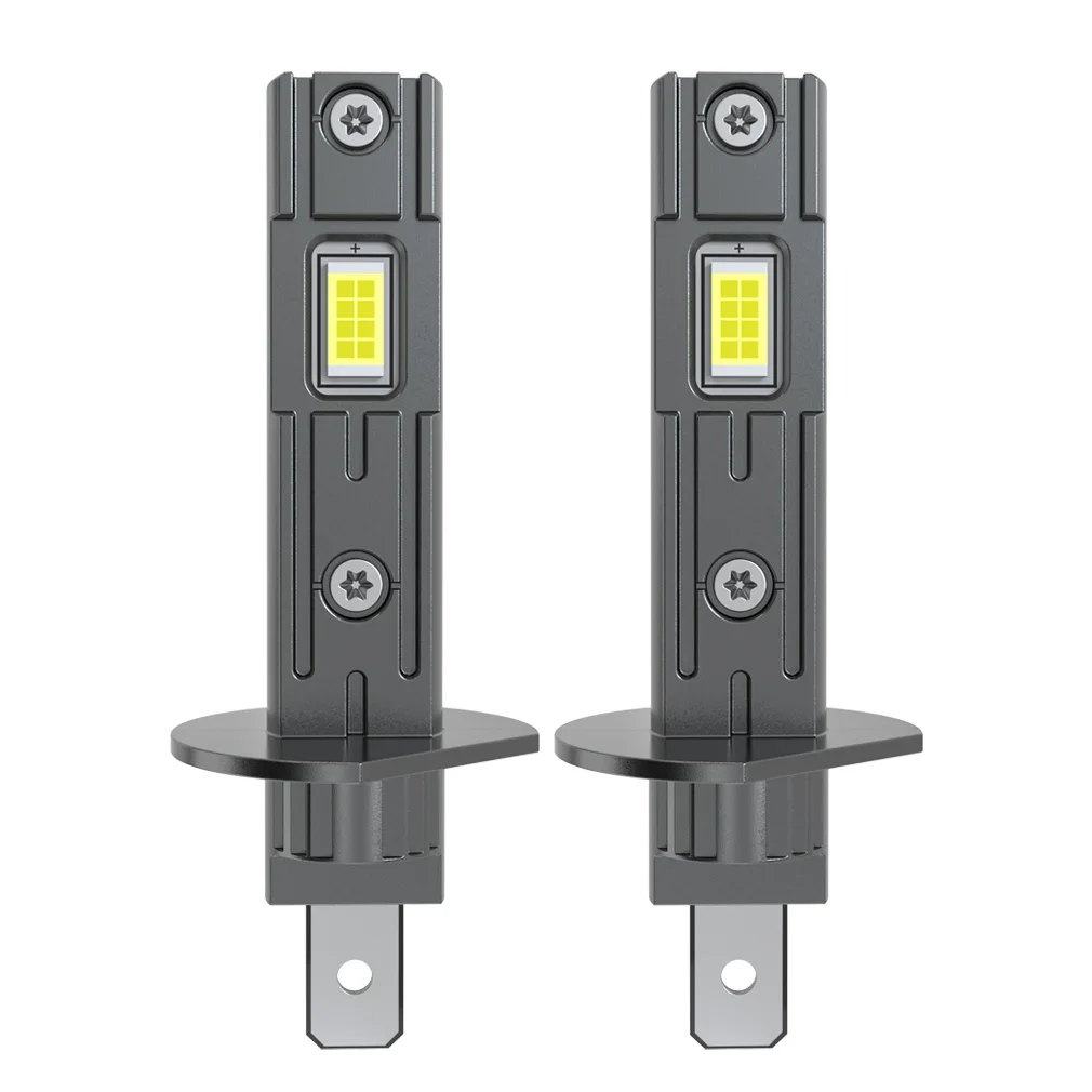 Żarówki LED do reflektorów samochodowych XSTORM H1 75W Mini Canbus Led do reflektorów samochodowych Bezwentylatorowe światła przeciwmgielne Auto Diode 6500K Białe — 2