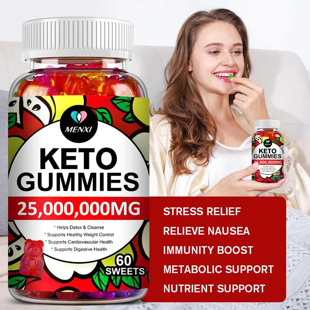 Slimming Keto Gummies For Weight Loss Fat Burn Appetite Suppressant Detox