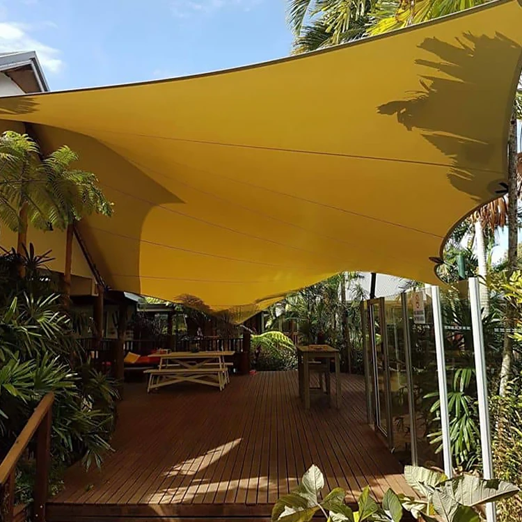 Plastic Hdpe 300 Gsm 85% Green Lawn Warp Knitted Outdoor Canvas Sun Shade Cloth Net