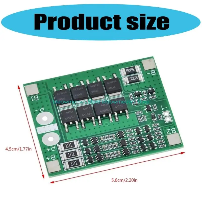 W91A 18650 배터리 보호 보드 균형 보호 보드 전동 공구