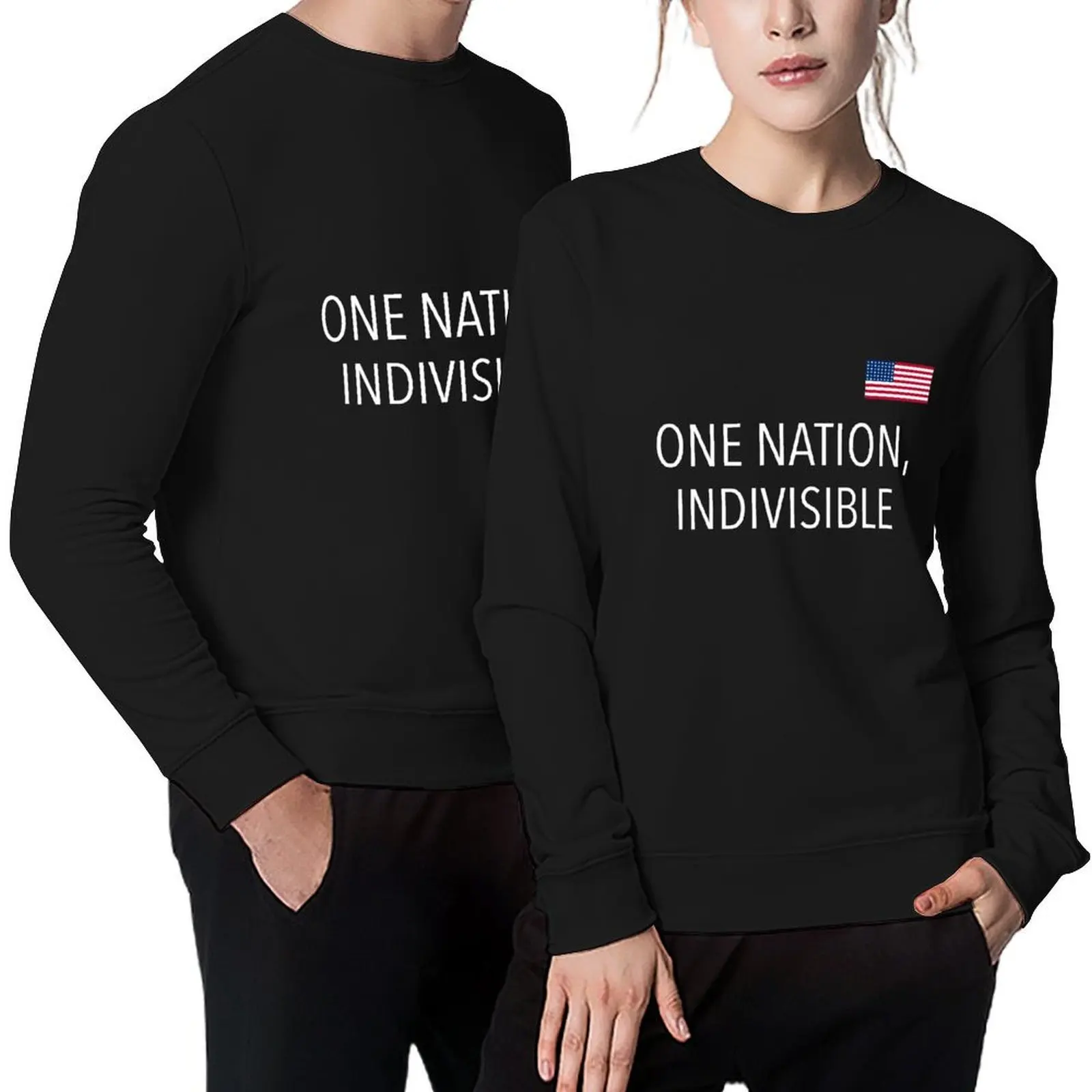 One Nation، بلوفر فردي، ملابس الخريف، ملابس الرسوم المتحركة، ملابس النمط الكوري، ملابس رياضية، سويت شيرت