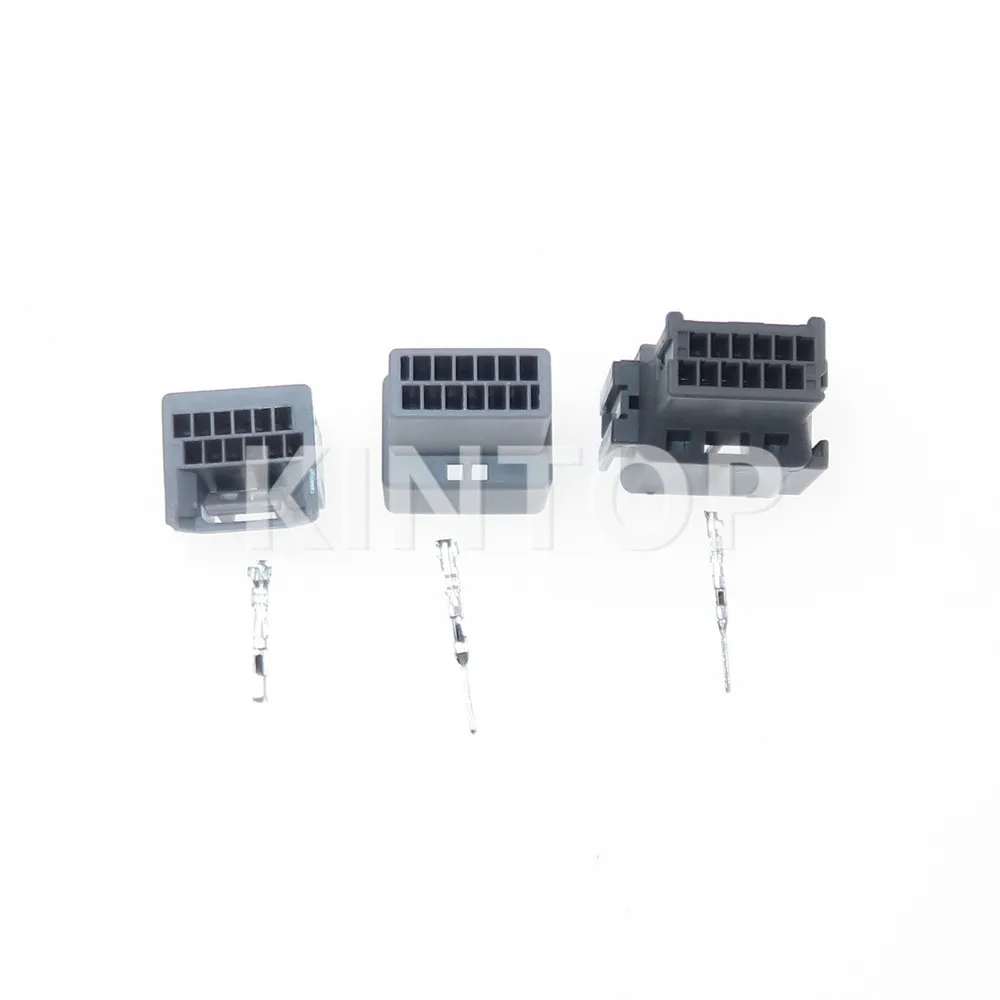 1 Set 12 Pins Auto AC Assembly Plastic Housing Connector with Wires Car Host Instrument Wire Socket MX34012SF1 MX34012PF1