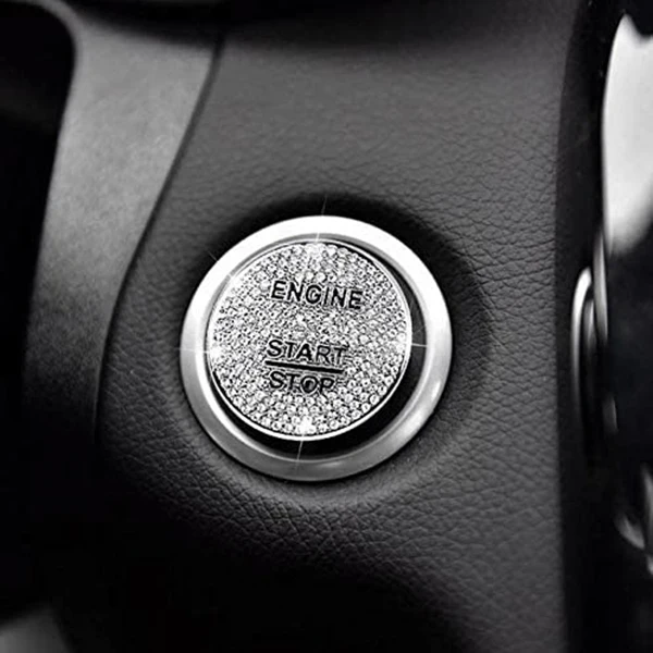 Car Engine Start Stop Ignition One-Button Cover Trim For Mercedes Benz A200 B200 C300 E300 CLS300 GLA CLA GLE GLC