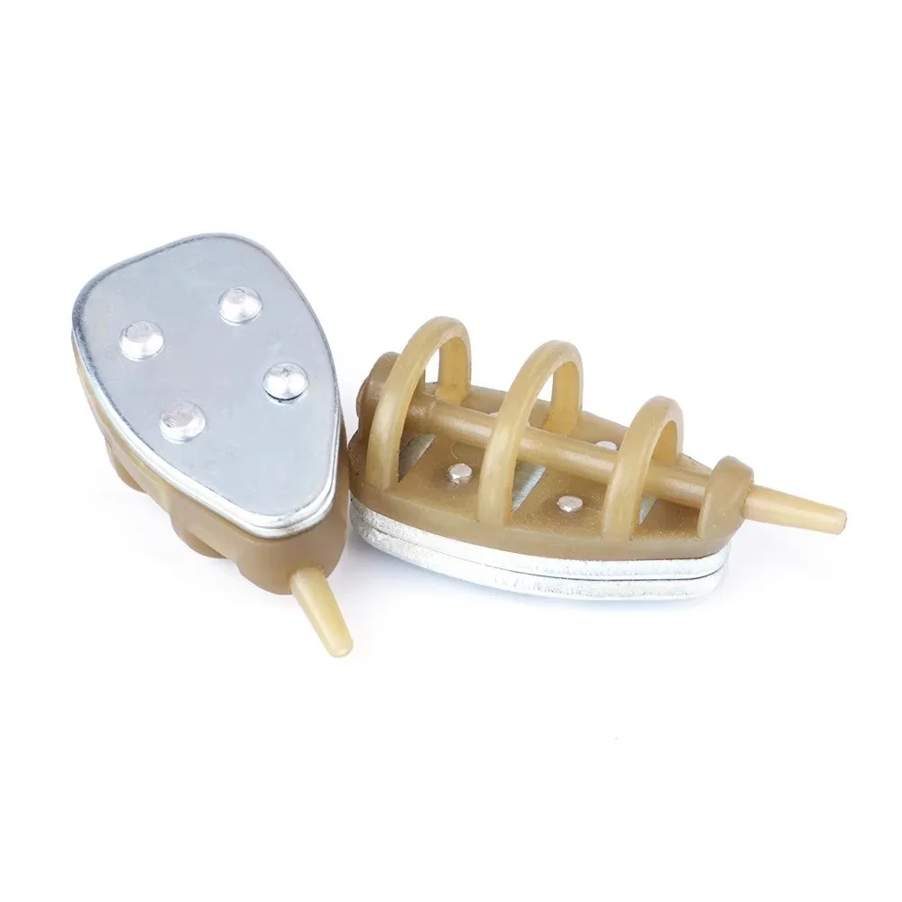 NGB 4 個 15G-45G プラン B 35G-65G フィーダー餌ケージ鯉釣りアクセサリー釣りルアー鯉フィーダー用