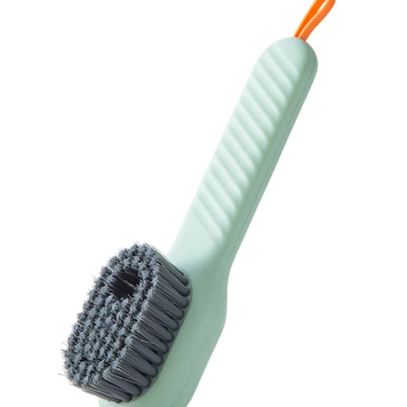 Liquid Shoe Brush Household Press-out Liquid Washing Shoes Shoe Brushing Tool Press-Type Soft Fur Clothing Cleaning Brush