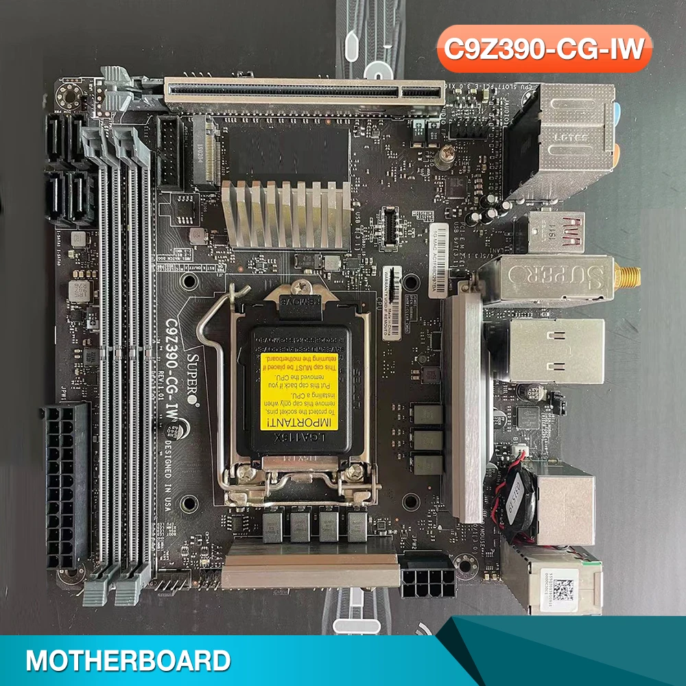 C9Z390-CG-IW For Supermicro Gaming Motherboard LGA1151 2666MHz/2400MHz DDR4 PCI-E3.0