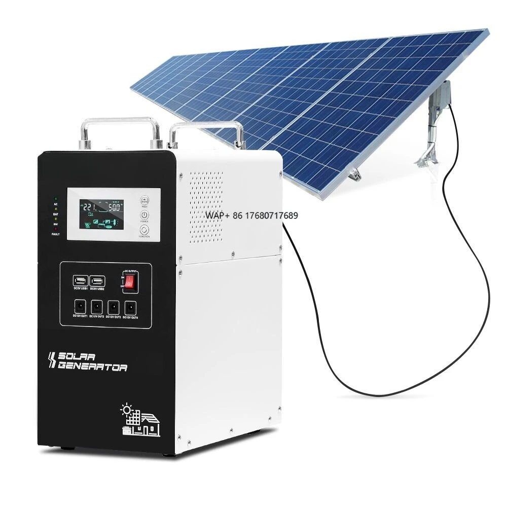 Xindun Mini Portable Home Solar Power System 500W 1000W 2000W 3000W Portable Solar Generator Kit For Sale