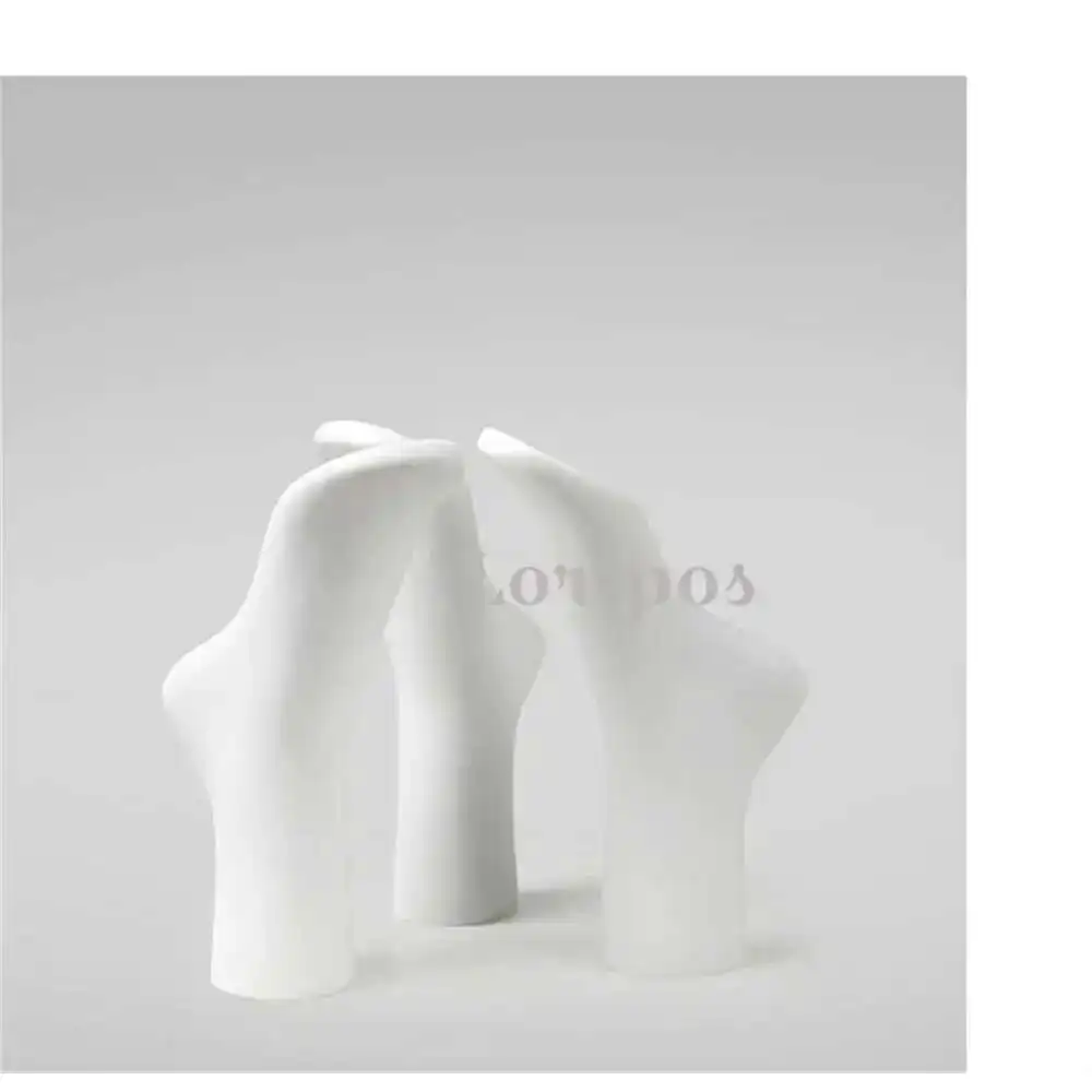 Simulation Magnetic Foot White Men Women Feet Fake Model Socks Model Props Window Display Foot Shoes Sock Filler Exhibition Rack