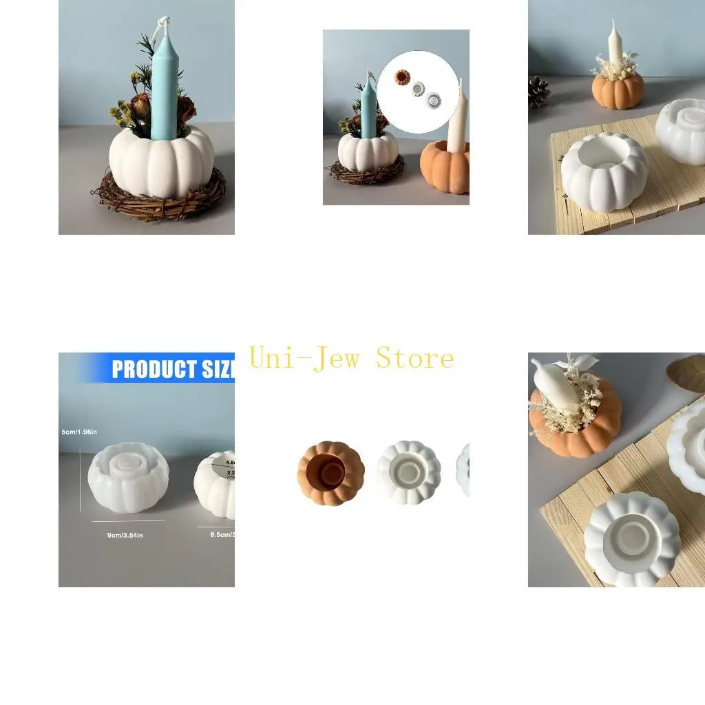 

40GB Easy Release Silicone Pumpkin Mold Halloween Decorations Dishwasher Safe Sturdy Design