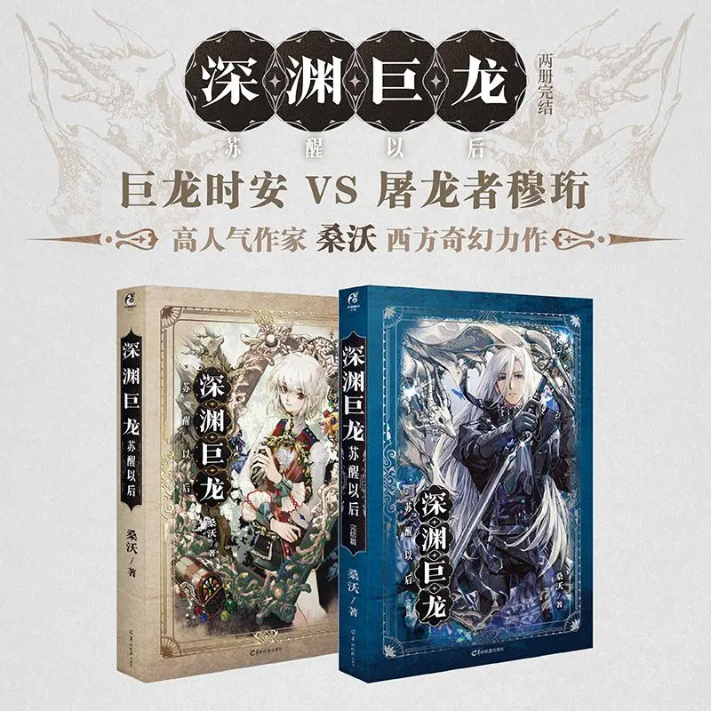 After The Abyss Dragon Awakens Dual Male Protagonist Novels Complete in 2 Volumes Adventure Fantasy Novels Book
