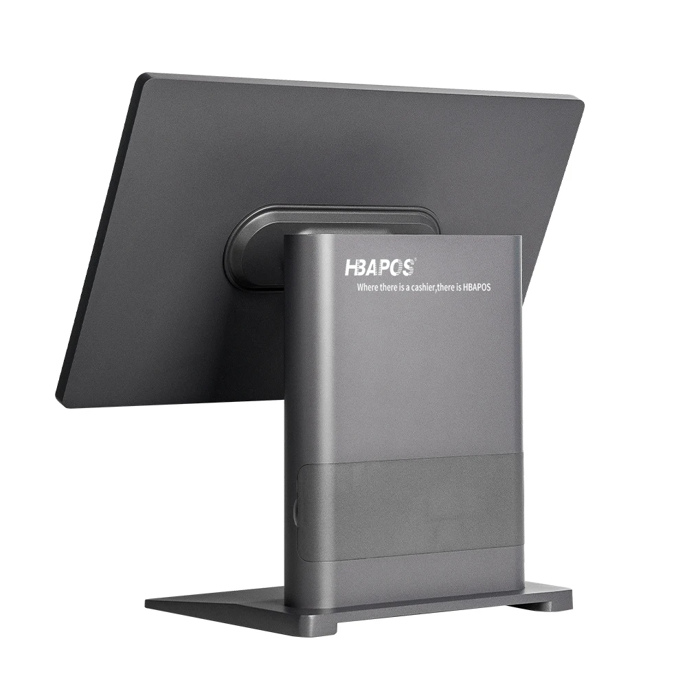 ATV&UTVWholesale 15.6-Inch HD 1080P Capacitive Touch POS Machine Dual Screen Retail  Payment Pos Terminal