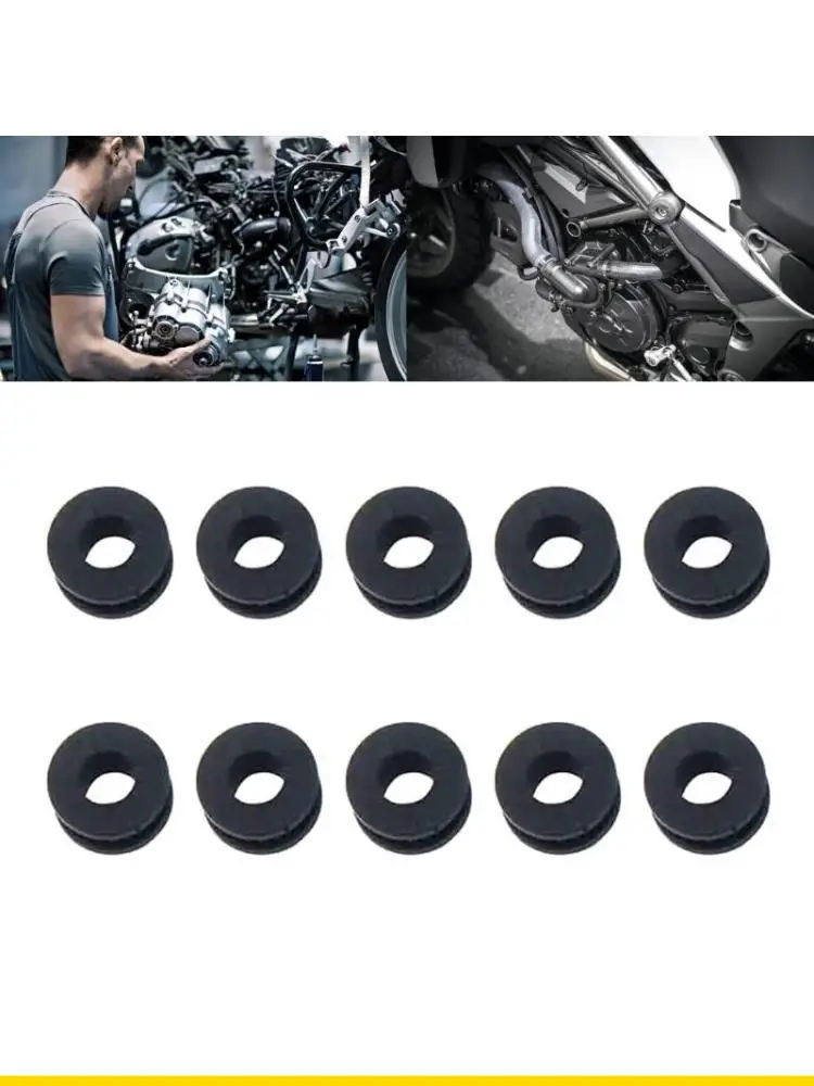 SZCH 10Pcs Side Frame Cover Rubber Cushion Grommet for  600RR 600 F4 F4i