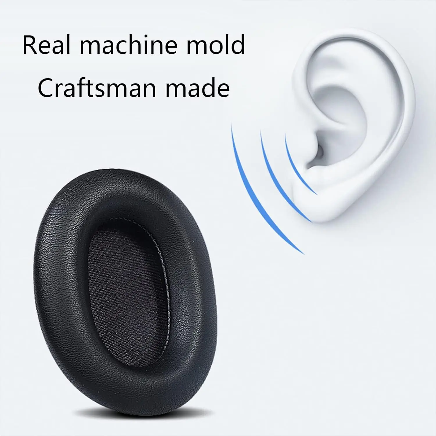 Earpads Covers Headbeam for Edifier W800BT Plus Earphone Earmuffs Replaced Old Earpads view 3