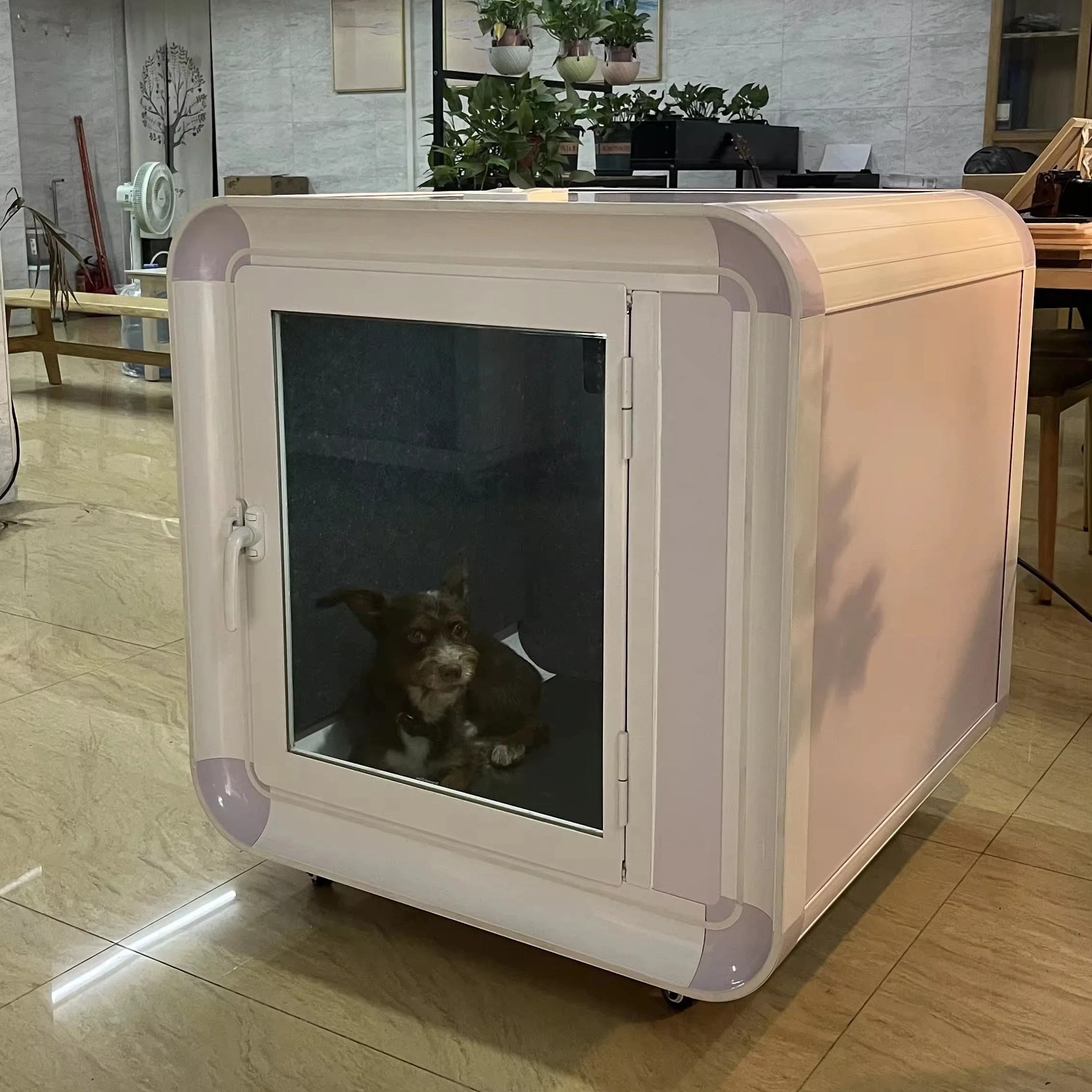 Customized Pet Houses Waterproof Soundproof Modern Luxury Indoor Dog Cages Product Pet Houses Pod