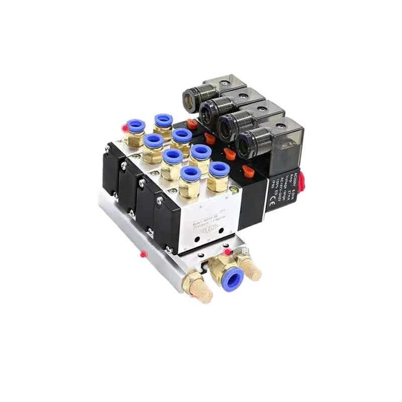 

Solenoid Valve 4V210-08 4V310-10 Electronic Valve Pneumatic Control Cylinder 22 0v Air