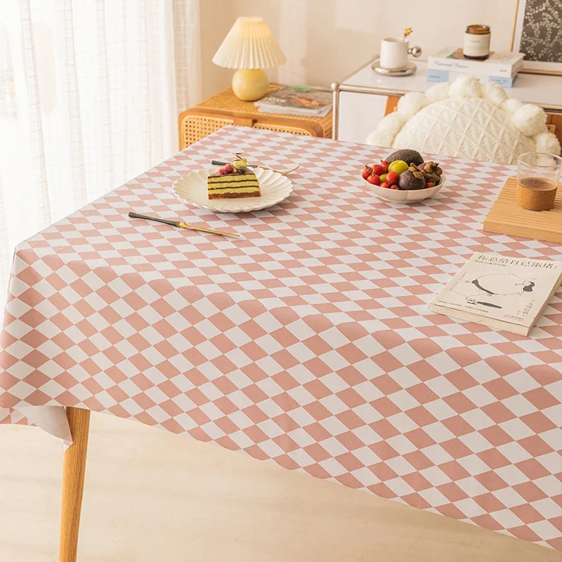 Tablecloth Desk Student Dormitory Coffee Table Mat Square Tablecloth  Coffee Table Cute Desk Decor Rectangular Dining Table