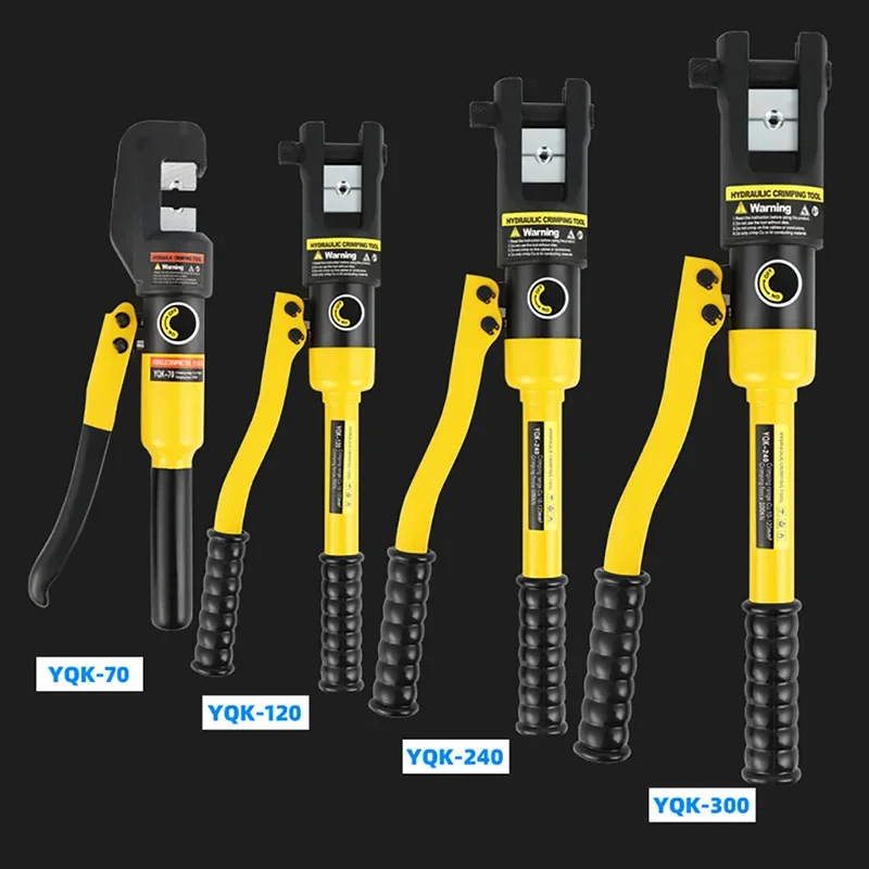 手動油圧式工具 盗難防止 手動クイック圧着ペンチ 銅アルミノーズ圧着ペンチ ポータブルケーブル圧着工具