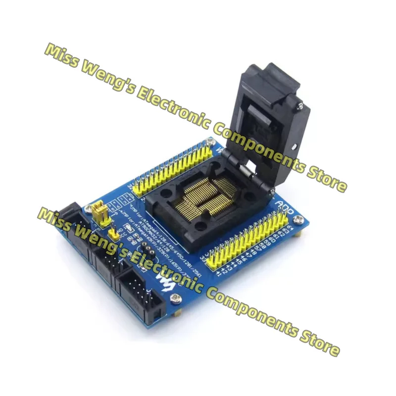 ATmega64 ATmega128A/169 AVR programming socket burning socket QFP64 Programming Seat