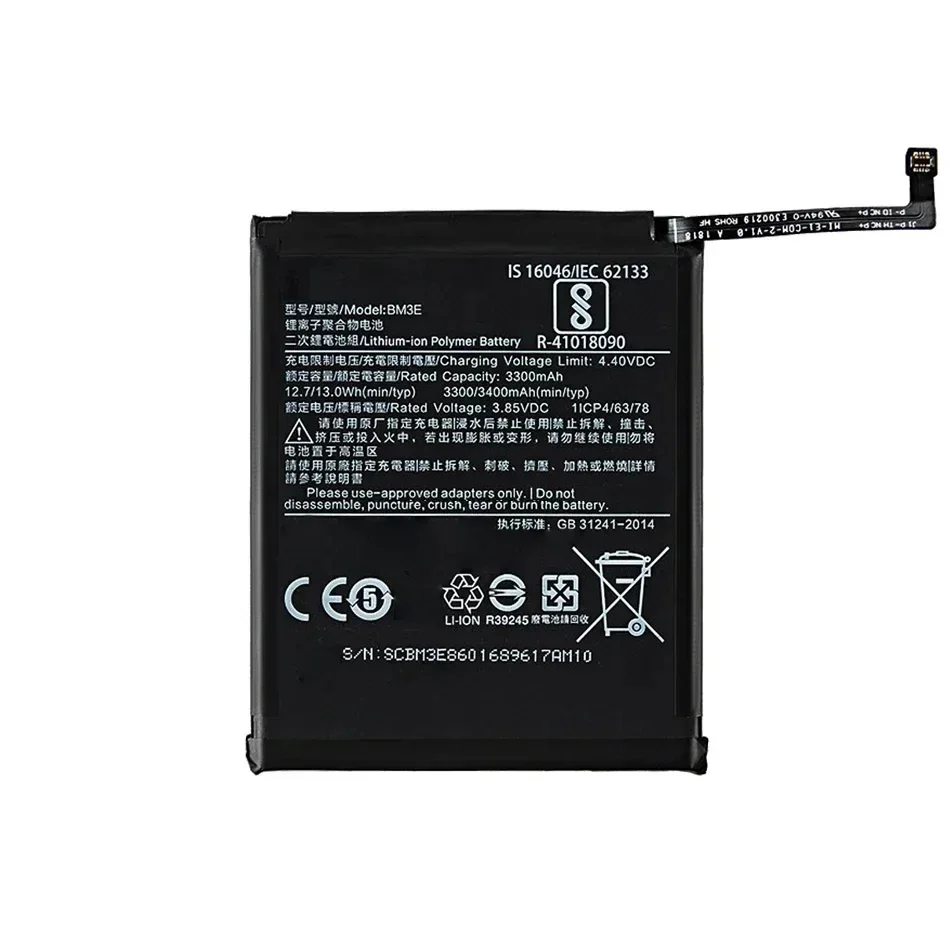 Battery BM22 BM36 BN31 BM47 BN40 BN44 BN34 BM45 BM46 BN41 For Xiaomi mi 5 5S 5X Pocophone F1/For Redmi 3/3S/3X/4X 4 5A Note 2 3