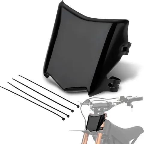 Acessórios para Motocicletas: Placa de Número para Tuttio Soleil 01, Surron LBX, Talaria MX3/R, MX4, MX5, XXX, ETM, RTR, Stark Varg Q20, Dirt E-Bike