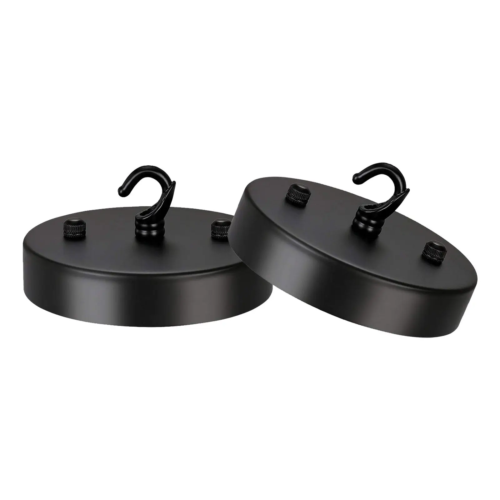 2Pcs Modern Nordic Ceiling Plate for Chandelier Fixing Heavy Duty Metal Light Suction Plate Home Decor Lamp Accessory Set