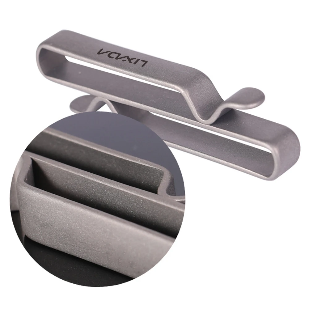 Titanium Alloy Key Chain Waist Belt Keychain Hanging Buckle Car Key Ring Holder 2023
