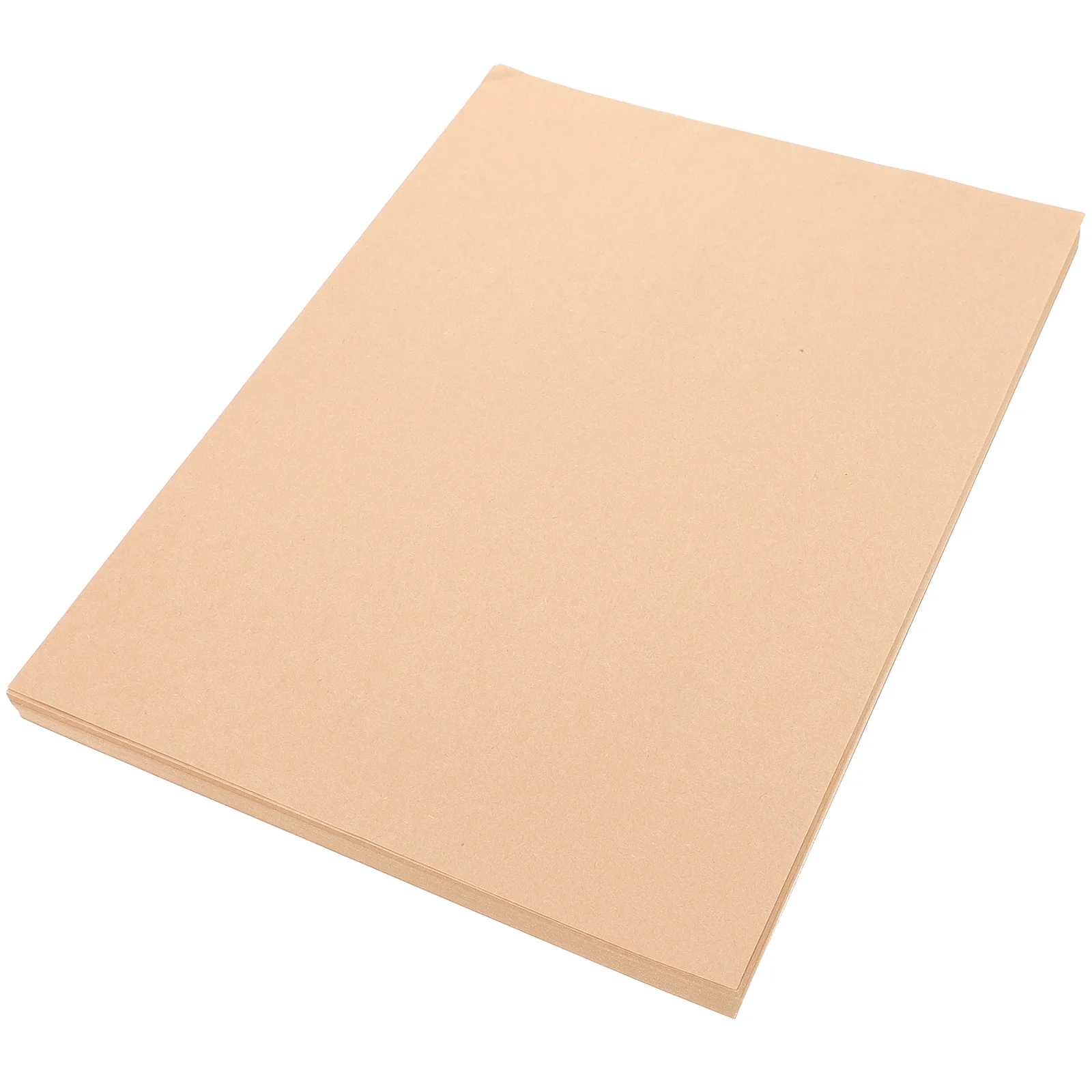 100 Sheets Kraft Paper Art DIY Card Paper Lightweight Safe for Origami Painting Handmade Crafts Cards Papers Photography Kit