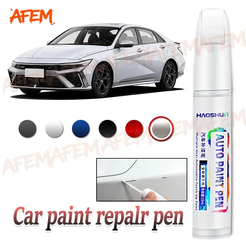 For Hyundai Elantra 2000-2025 MC RB HY XP Paint Repair Pen Touch Up Scratch Remover DIY Auto Accessories Black White Blue Silver