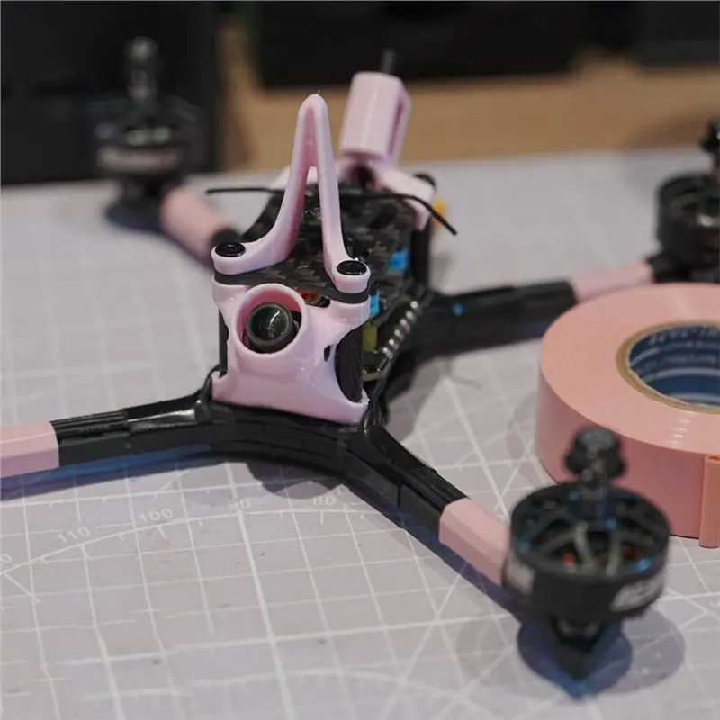 Y44A 533Max 5inch FPV Frame Kit X-Type Split Design Carbon Fiber for CADDX Vista Polar Nebula Pro for RunCam Link RC Quadcopter
