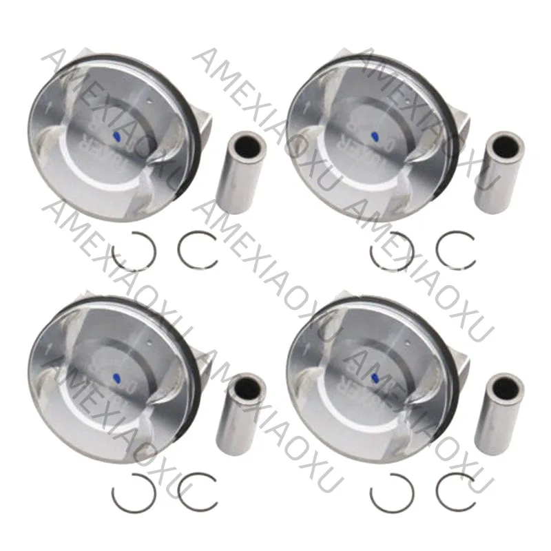55567934 Engine Pistons W/Rings Kit For Sonic Cruze Astra 1.8L 2H0 F18D4 11-18 AMEXIAOXU