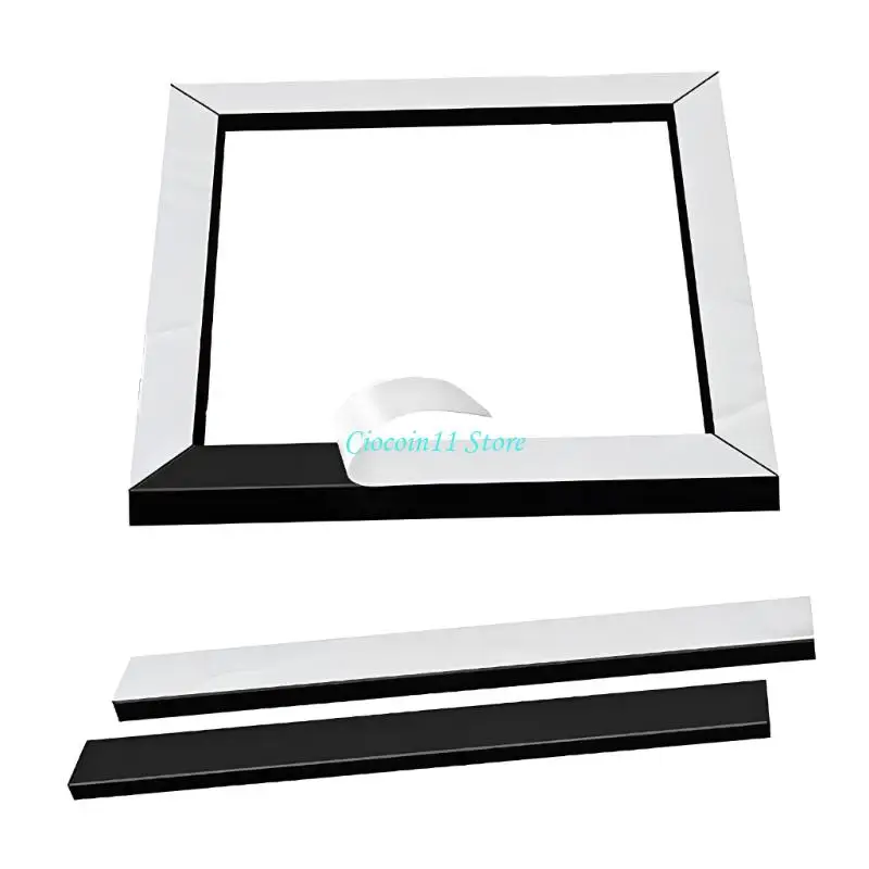 Y1UB Universal RVs Roof Air Conditioner Gasket Set Make Of Flexible EVA Foam Material Replacement Waterproof Gasket Seal
