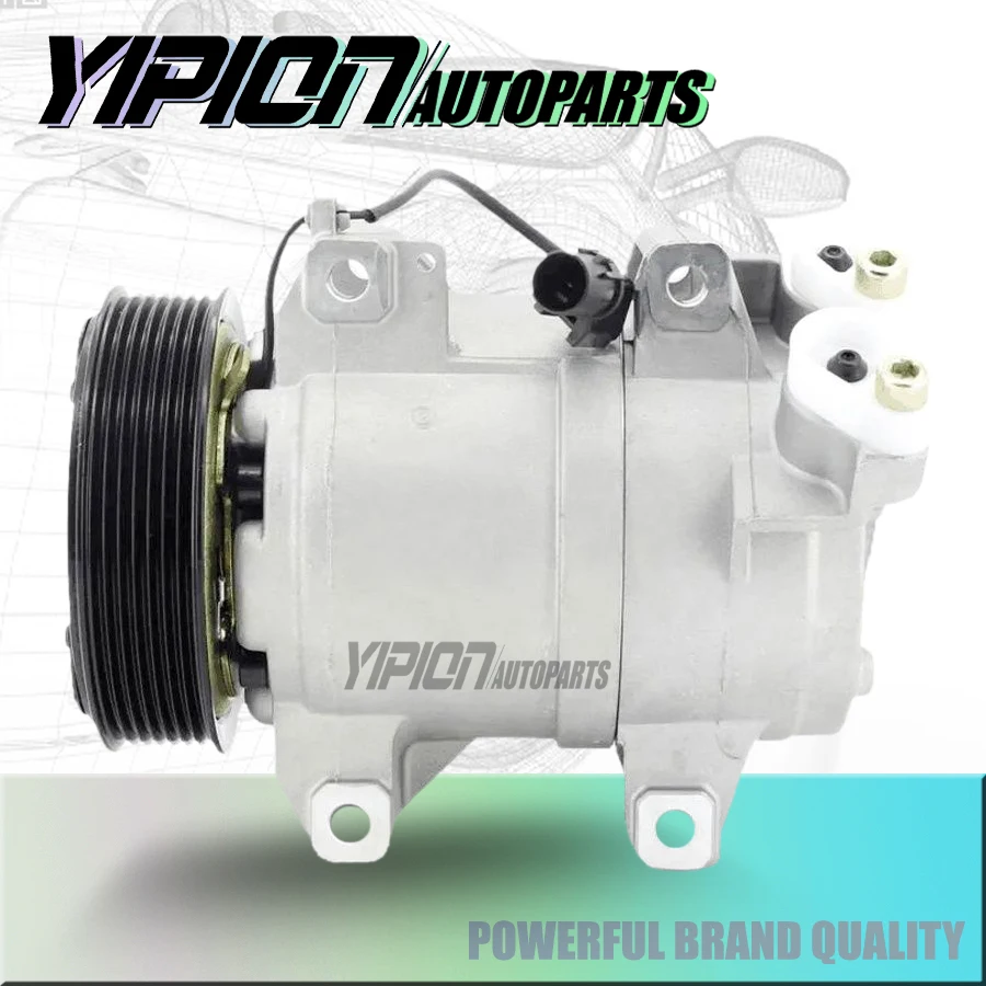 

For Mitsubishi Pajero AC Compressor For Mitsubishi L200 PAJERO SPORT II 3.5 Flex 4WD DKS17D MN123624Air conditioning Compressor