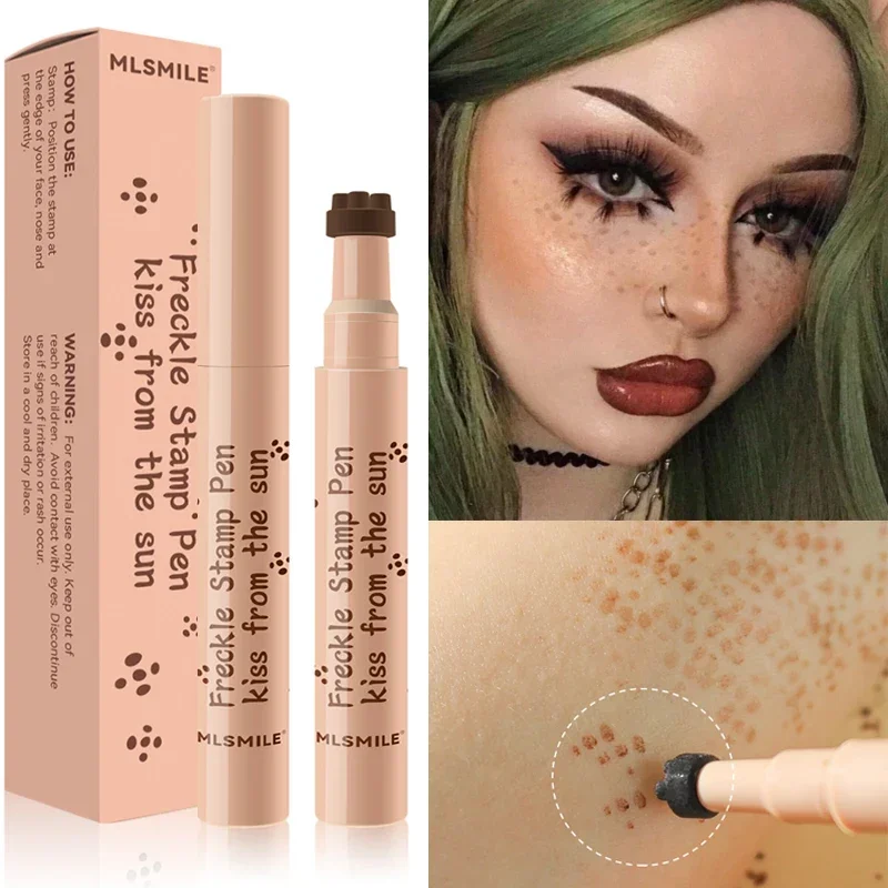 Penna lentiggine impermeabile simulazione naturale falso Spot strumento di trucco duraturo impermeabile Face Dot Spot Pen Eyeliner cosmetici coreani