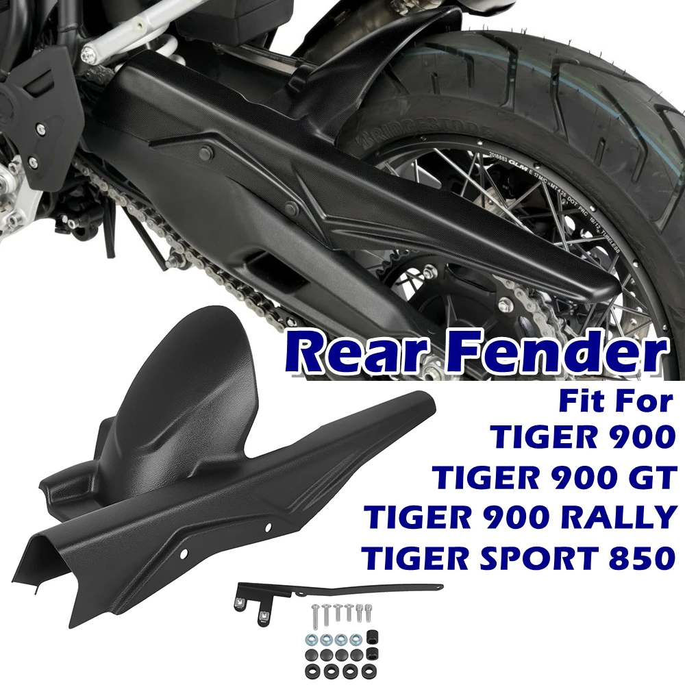 Motorcycle Hugger Rear Fender Mudguard Splash Guard Protector For TIGER 900GT 900 GT RALLY PRO Tiger 850 2020 2021 2022 2023
