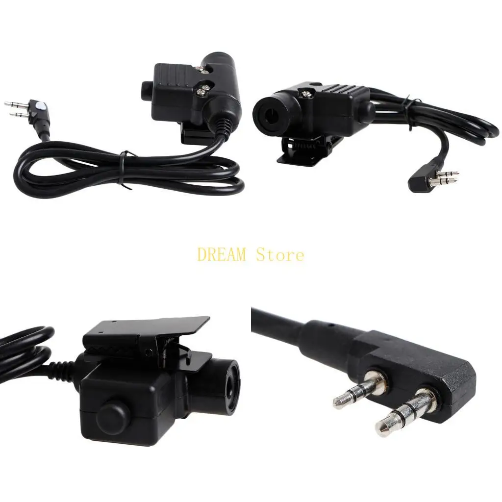 

U94 PTT 2Pin Walkie Talkie Transceiver for KENWOOD TYT 5R Radio Headset best sale