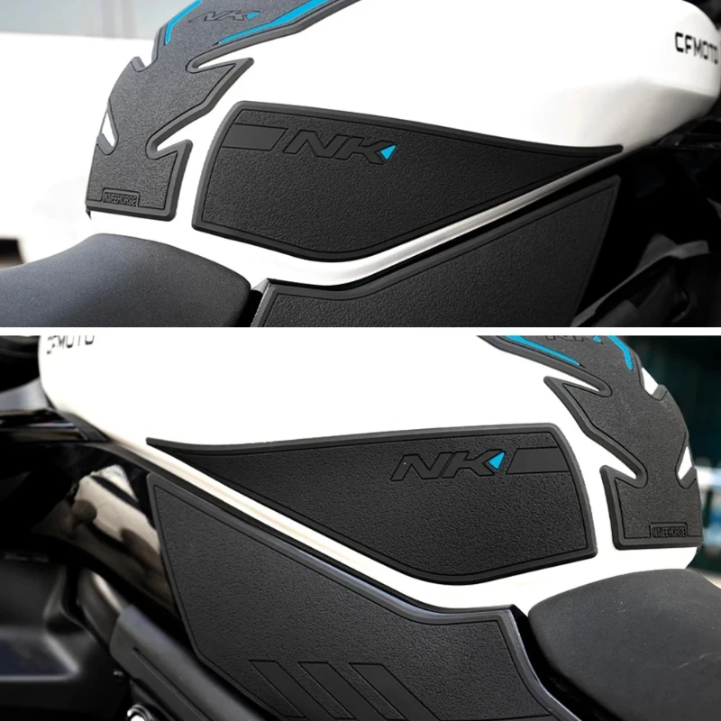 For CFMOTO 675NK 675 NK CF Moto NK 675Motorcycle Anti-scratch Rubber Oil Tank Protection Sticker Decals Tank Pad Side Protection