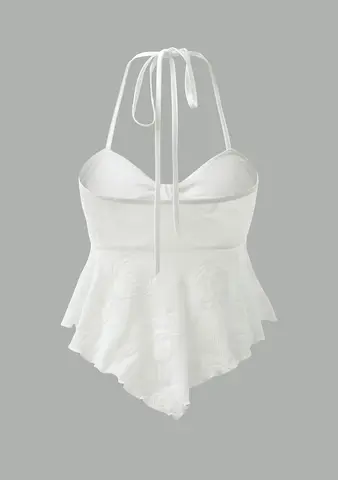 10 best sales महिलाओं के लिए रफ़ल टॉप - №6