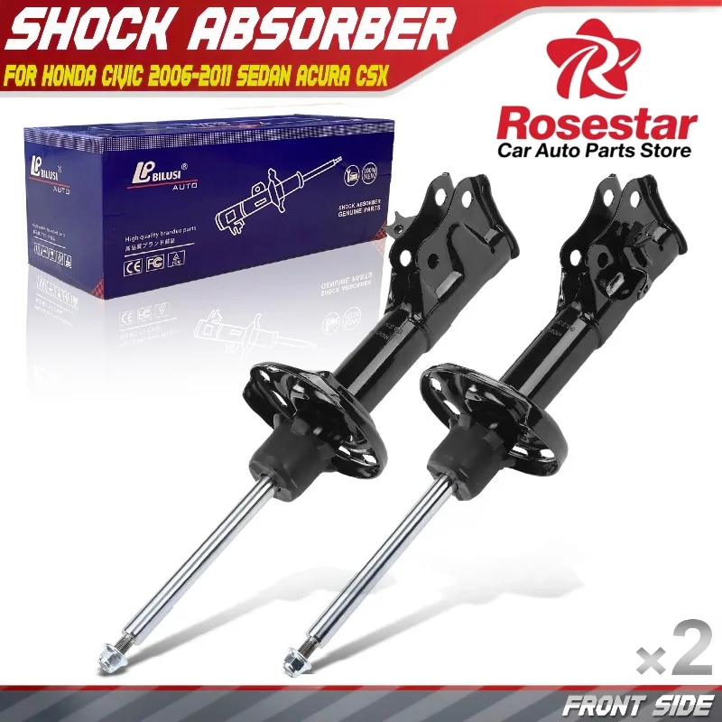 

2Pcs Front Left & Right Shock Absorber for Honda Civic 2006-2011 Sedan Acura CSX 72287, G52038, 72286, G52039, 51606SNCA02