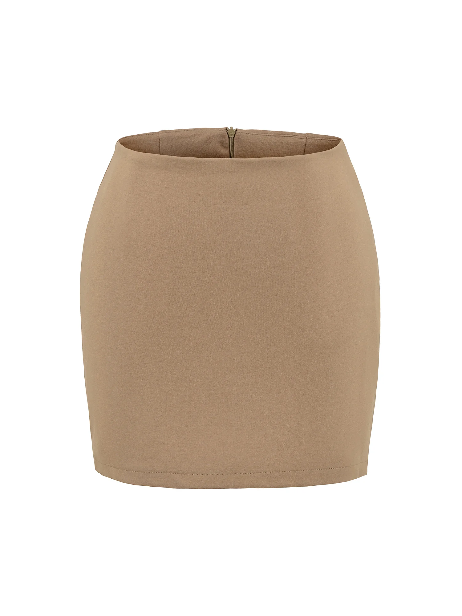 High Waist A-Line  Skirt Women's Sexy Bodycon Prevent Exposure Summer New Style Pure Desire American Retro Short Skirt