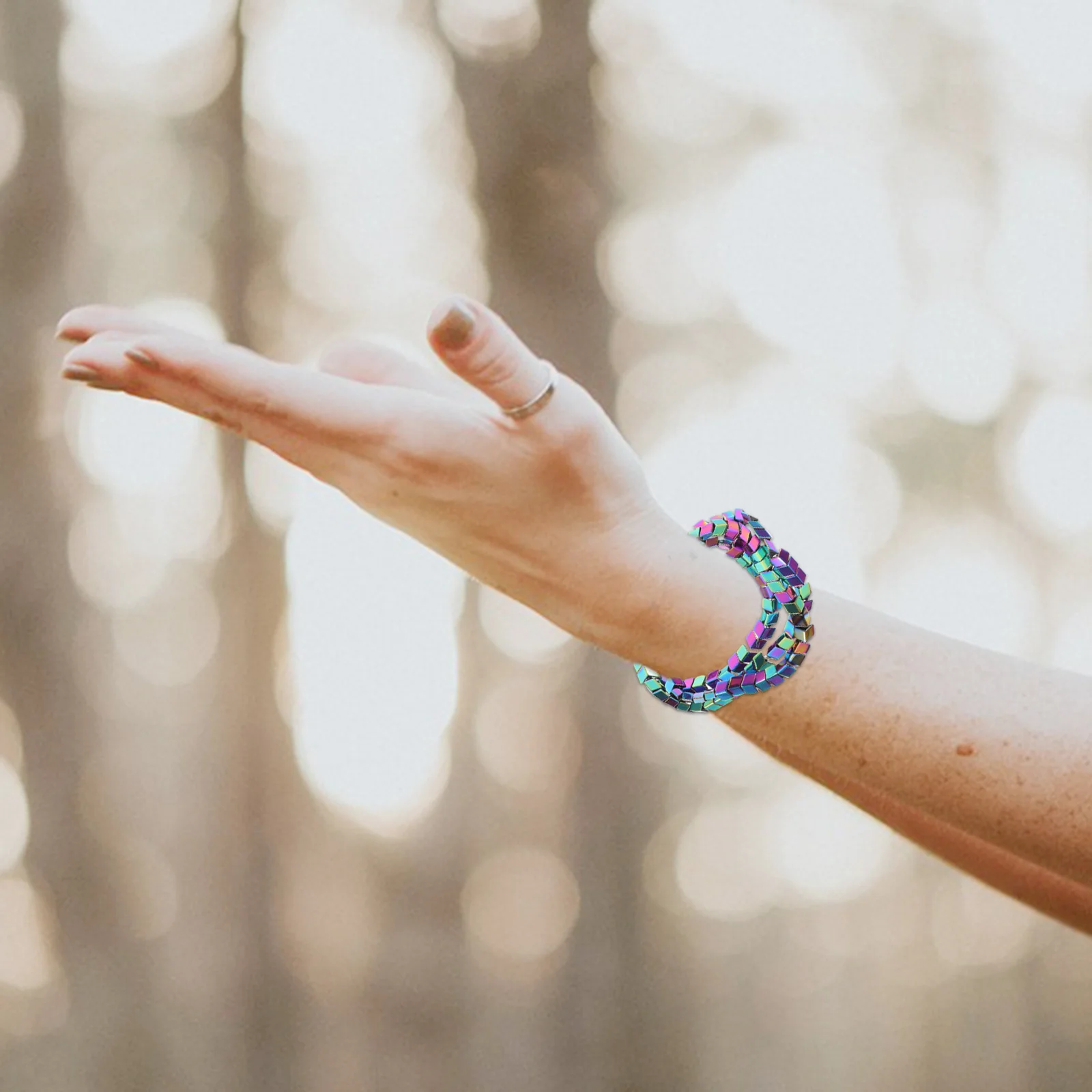 

1 set 90- Plating V-Shape Arrow Beads Hematite Stone Colored Diy Craft Beads For Jewelry Making Keyring Bracelet Necklace