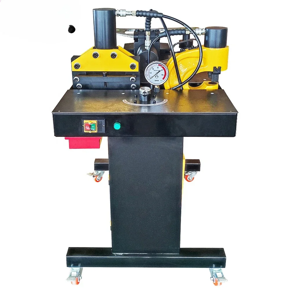 DHY-401 4-in-1 Hydraulic Bus Cutting, Punching and Bending Machine