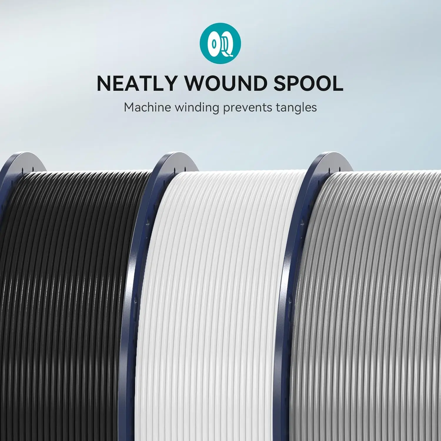 SUNLU PLA PETG PLA Plus Filamenty 10 Rolek Filament 3D 1KG/rolka 1.75mm 100% Proste Linie Filamentu Do Druku 3D Z EU US