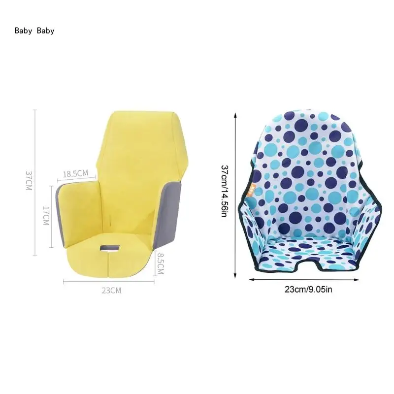 Funda para asiento silla bebé para niños pequeños, cojines para silla forro para asiento bebé Q81A