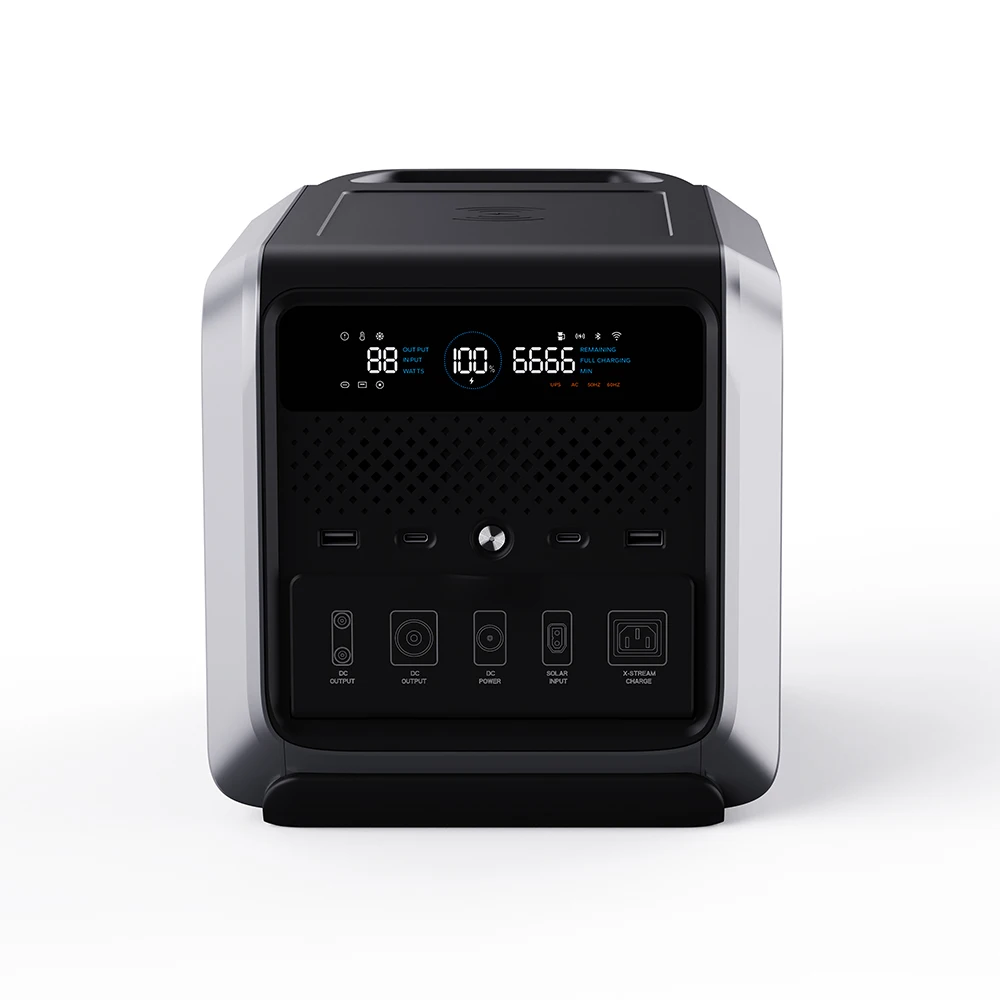 512Wh 100V 120V 230V 600W نظام مولد الطاقة الشمسية محطة طاقة محمولة مع العاكس للتخييم العائلي والمغامرة الخارجية #3